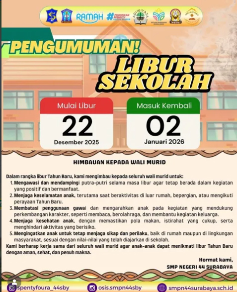 PENGUMUMAN  ❗❗